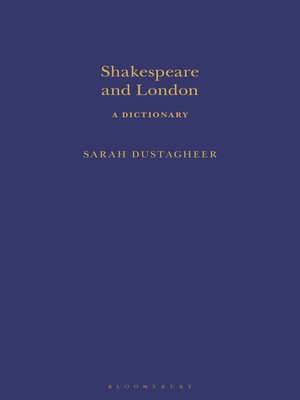 cover image of Shakespeare and London